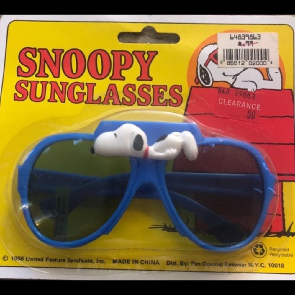 Snoopy glasses